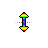Vertical resize cursor
