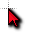 3D-Red Mouse pointer- cursor