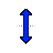 Vertical resize cursor