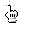 GLOVES CURSOR1 cursor