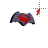 Batman vs Superman logo cursor