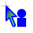 Biryani person cursor