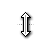 Vertical resize cursor