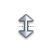 Vertical resize cursor
