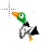duck left up resize cursor