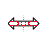 Horizontal resize cursor