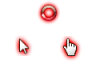 MINI RED Cursors preview