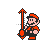 Vertical resize cursor