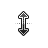 Vertical resize cursor