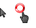 Windows 7 Gray-Red Edit Cursors cursor preview