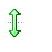 Vertical resize cursor