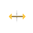 Horizontal resize cursor