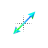 Diagonal resize 2 cursor