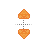 Vertical resize cursor