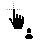 Vertical resize cursor