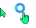 Aero Spring Green Cursors preview
