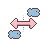 Horizontal resize cursor