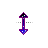 Vertical resize cursor
