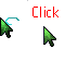 Slime & click Cursors cursor preview