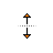 Vertical resize cursor