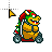 Super Mario Kart - Bowser cursor