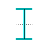 black writing cursor