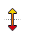 Vertical resize cursor