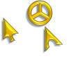 Delta-Gold Cursors preview