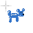 balloon dog cursor