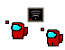 White (Among Us) Cursors preview
