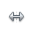 Horizontal resize cursor