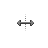 Horizontal resize cursor