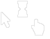 Transparent Ghost Cursors cursor preview