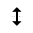 Vertical resize cursor