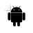 black android cursor