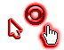 Purple Vaporwave Cursors preview