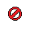 No cursor