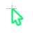 Opera GX Neon Green Cursors preview