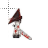 Pyramid Head Bloody cursor