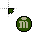 Green M&M Star Wars version cursor