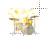 drum kit on fire transparent cursor