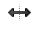 Horizontal resize cursor