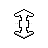 Vertical resize cursor