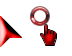 3D Red/Rojo Cursors cursor preview