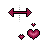 Horizontal resize cursor
