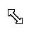 Reversed Diagonal Resize 1 cursor