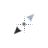 Diagonal resize 1 cursor