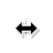 Horizontal resize cursor