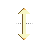 V RESIZE cursor