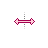 Horizontal resize cursor